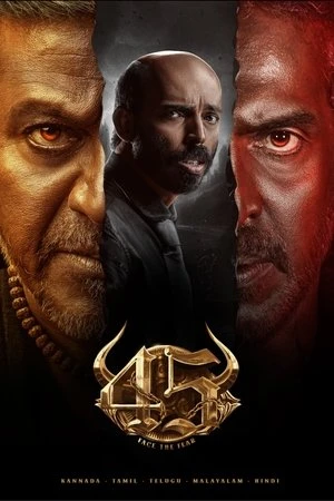 45 2025 Hindi Dubbed Movie Poster
