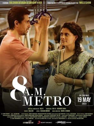 8 A.M. Metro 2023 Hindi DVDScr Movie Poster
