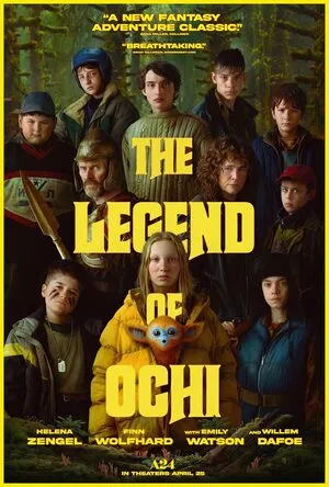 The Legend of Ochi 2025 Hindi Dual Audio Movie Poster