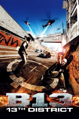 District B13 (2004) Hindi Dual Audio 300MB Movie Poster