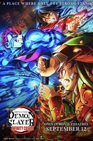 Demon Slayer: Kimetsu no Yaiba Infinity Castle 2025 Japanese Audio Movie Poster