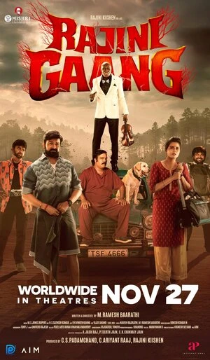 Rajini Gaang 2025 Hindi Dual Audio Movie Poster